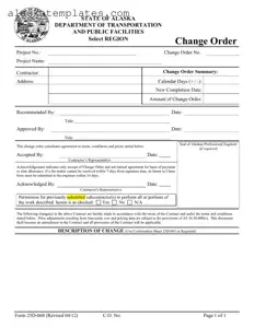 Fill in Your Alaska 25D 068 Form