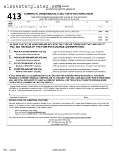 Fill in Your Alaska 413 Form