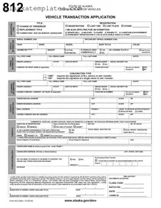 Fill in Your Alaska 812 Form