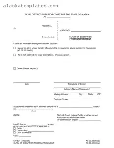 Fill in Your Alaska Civ 531 Form