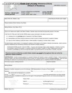 Fill in Your Alaska Gen020 Form