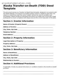 Free Alaska Transfer-on-Death Deed Form